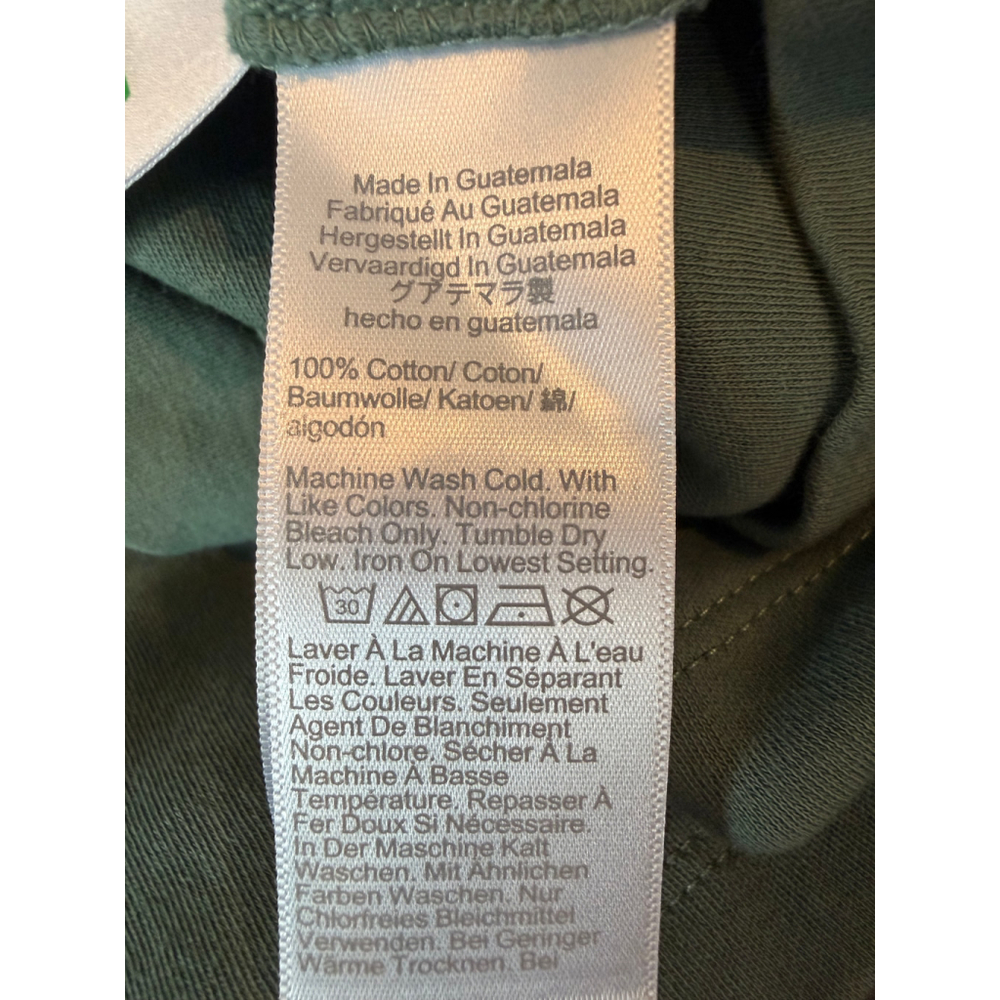 Women's J.CREW Essential Tee XL Sage Green Short Sleeve Minimalist Neutral Comfy - Picture 11 of 12